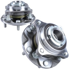 2PCS 950-004 2WD Front Wheel Bearing and Hub Assembly fits for Toyota Tacoma 2005-2019, for 4Runner 2003-2019, for FJ Cruiser 2007-2009 RWD, 6 Lugs