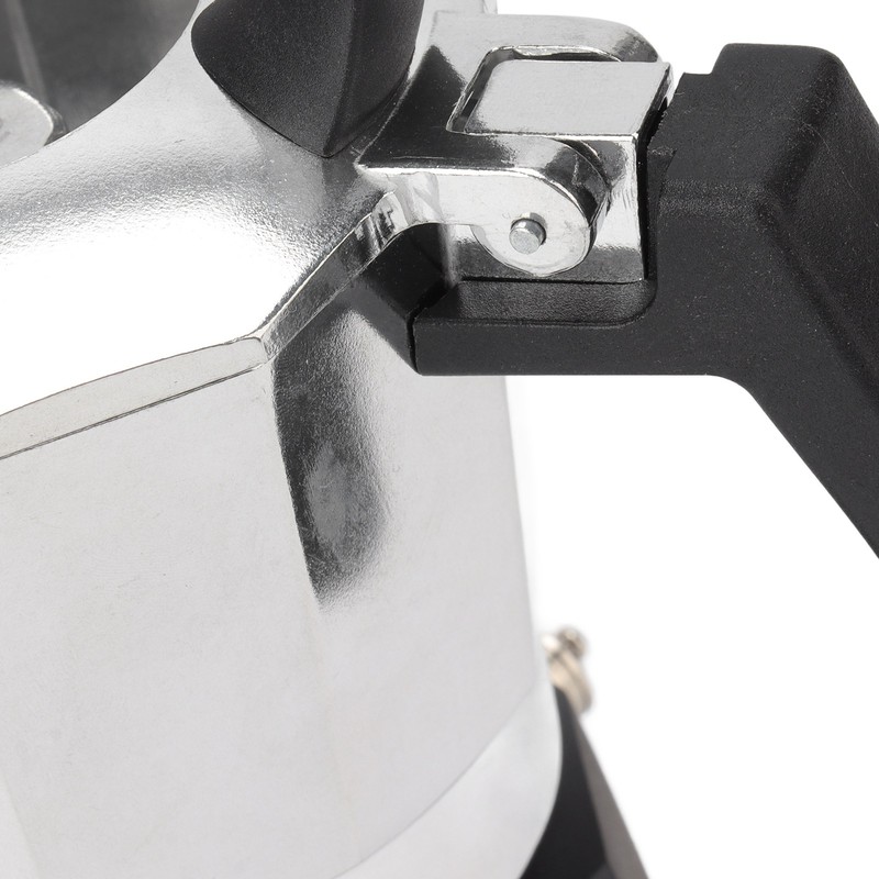 100ml Moka Pot Double Valve High Pressure Black Lower Pot