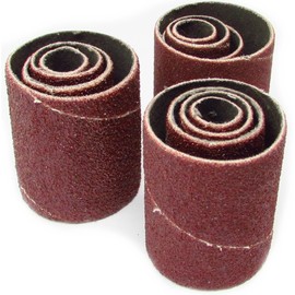 LINE10 Tools 12 Pack Spindle Sanding Sleeves, 2 Inch Long, Fine 120 Grit