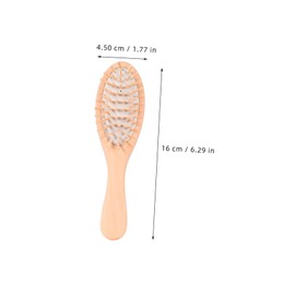 Baluue 1pc Cushion Hair Brush Scalp Massager Comb for Easy Hair Growth Relaxation