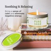 Magnificent 101 Long Lasting Pure Sage Scented Candle - 6