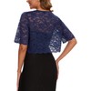 MINTLIMIT Womens Cropped Bolero Lace Shrug Open Front Cardigan Elegant