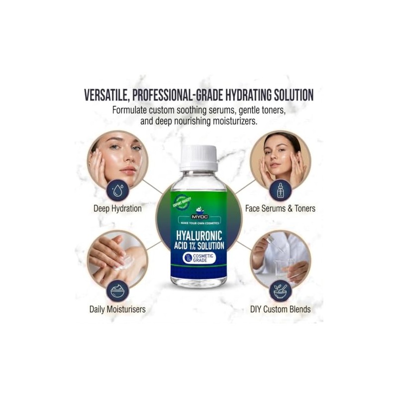 Hyaluronic Acid 1% Solution – (8.11 fl oz / 240ml)