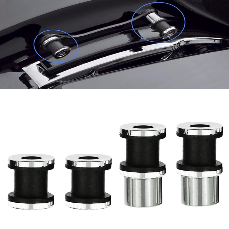 Motorcycle Luggage Rack 4 Point Docking Hardware Kit Sissy Bar