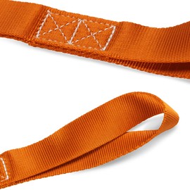 Marchfa Tie Down Straps Sub Belts Soft Loops Bike Loading/Fixing/Tie-Down Transportation 11.6" 4 Pieces, Orange