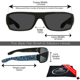 Locs Super Dark Sunglasses Mens Black Wrap Around Lowrider Gangster Cholo Vintage Flat Top