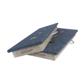 3 Hole Washer Toss Washer Pitching Game Boards (Boards Only, Blue Carpet, 12x36 Slimline)