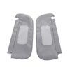 Zieichy Left & Right Sun Visor Replacement Leather Cover Gary
