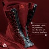 Soletec Leather Lace-in Boot Zipper Inserts for All Brands, Tieless