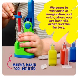 Dan&Darci Marker Making Kit for Kids - Arts and Crafts for Kids Ages 6 7 8 9 10 11 12 Year Old - Crafts for Girls 8-12 - Girl Birthday Gift - Summer Activities - Craft Gifts Toys Age 6-8, 8-12
