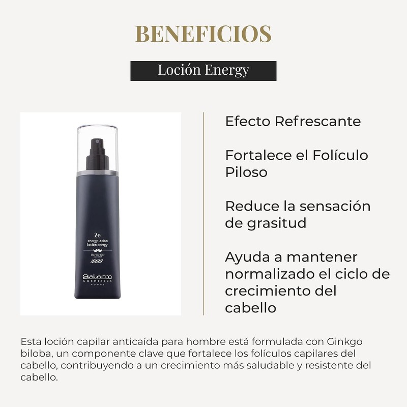 Salerm Homme Hair Loss Lotion 2 - 6.76 oz by