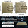 Wefuit 3D Printer Platforms PEI Honeycomb Build Plate for Creatily