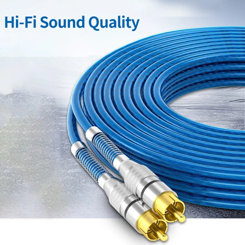 Cable Rca Y Griega Cable Para Car Audio Conectores 3pz