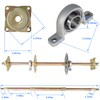 32in Go Kart ATV Live Rear Axle Kit Replacement for