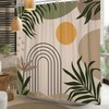 ASDCXZ Boho Shower Curtain 180 x 200 cm, Modern Abstract