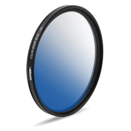 Color Graduated Blue Filter