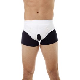 Underworks Inguinal Hernia Support Brace Small 28-32 Waist