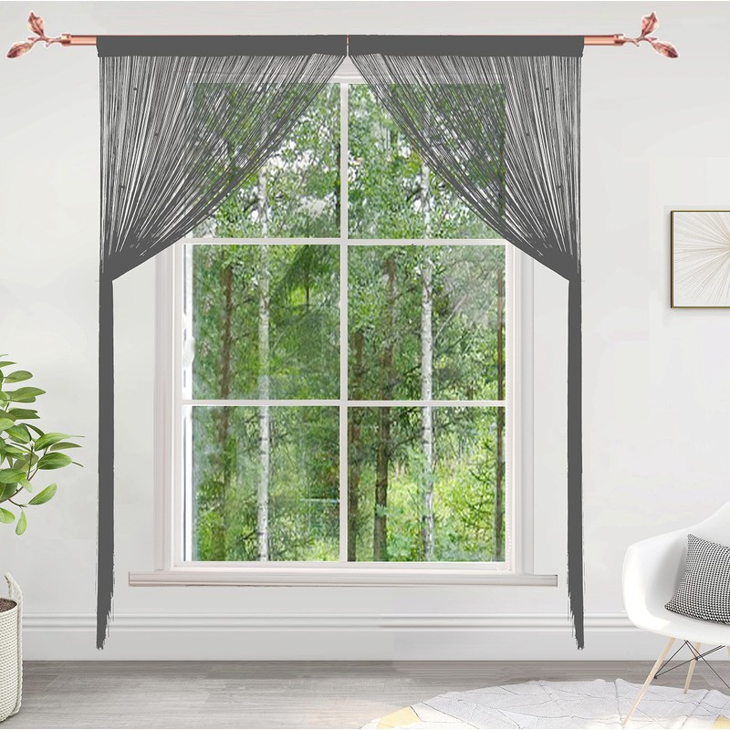 Taiyuhomes Bead String Curtains Door Fly Screen Curtain Beaded Curtain