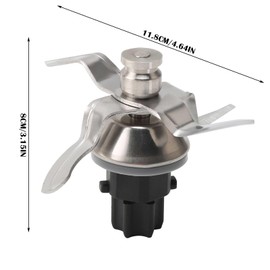 Mixmesser für Thermomix Teigmesser, Ersatzmesser Mixerklinge Edelstahl für Vorwerk Thermomix TM31 Ersatz Messer Kompatibel