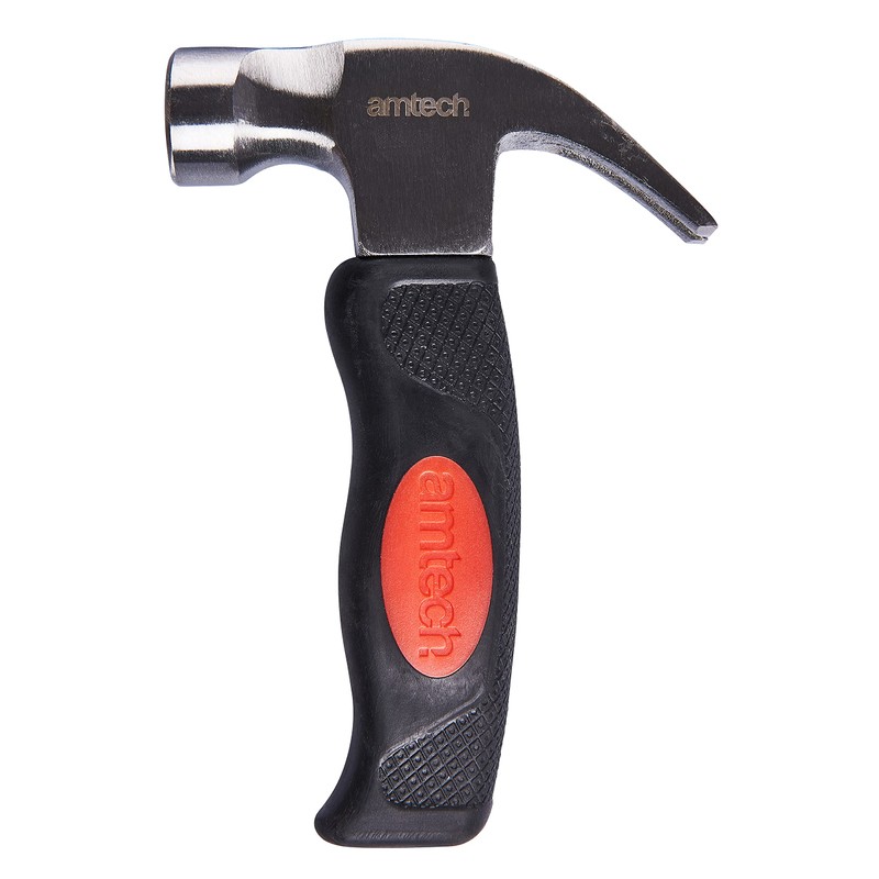 Amtech A0200B Magnetic Stubby Hammer 10oz Mini Hammer with Cushion
