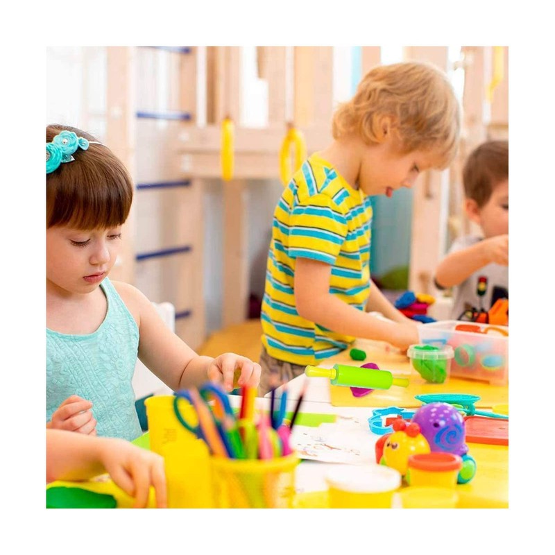 AOIRFUQ Clay and Dough Tools Six Piece Set - Ages