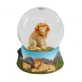 Ravensden Lion Snow Globe 8cm