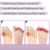 Dr. JK- ToePal Gel Toe Separator, 4 Pairs, Toe Spacers,