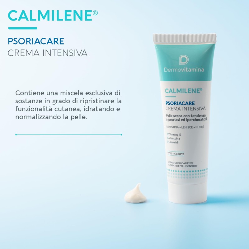 Dermovitamina Calmilene Psoriacare Crema Intensiva - Con Vitamina E e