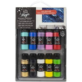 American Crafts Color Pour Magic Starter Kit 35/Pkg