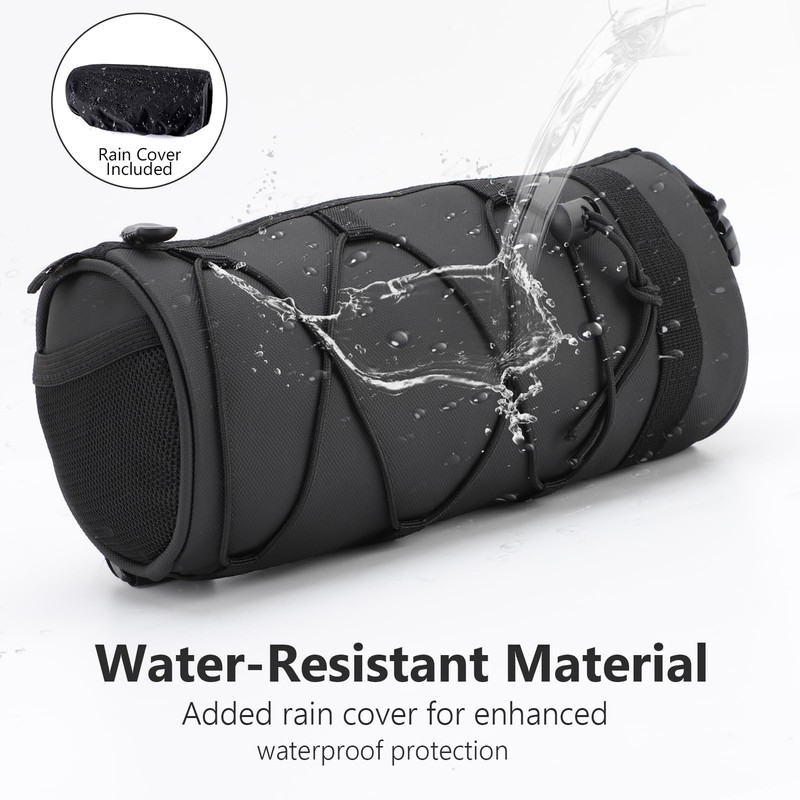 Bicycle Handlebar Bag 2.5 L Capacity Multifunctional Waterproof Mountain Bike