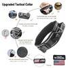 Comfluxe 2.5" Tactical Dog Collar for Medium Dogs, Adjustable Heavy