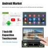 ESSGOO 7'' Single 1 DIN Car Stereo Android 13 Touch