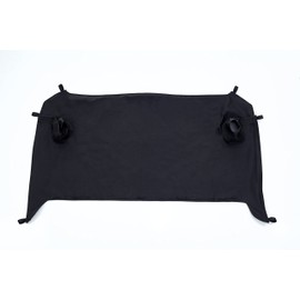 Rampage Tonneau Cover | Vinyl, Black Diamond Color | 731135 | Fits 2007 - 2018 Jeep Wrangler JK 2-Door