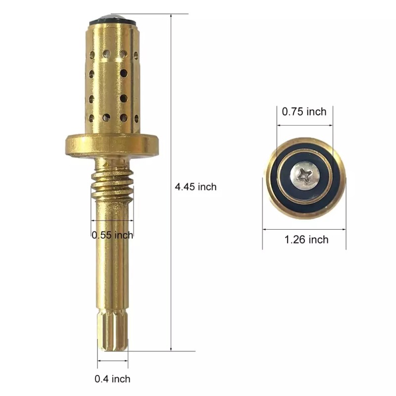 liuming79 Stem/Cartridge Replace Symmons TA-10 Valve Cartridge Spindle