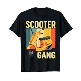Funny Scooter Gang Design For Men Women Scooter Motor Lovers T-Shirt