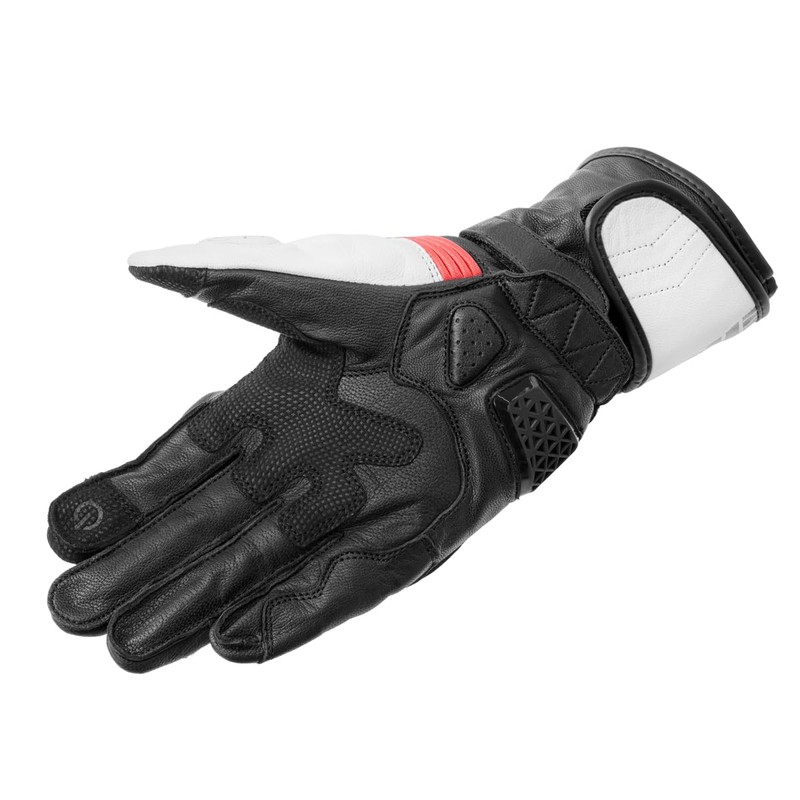 Komine Motorcycle 06-266 GK-266 Racing Gloves White 2XL