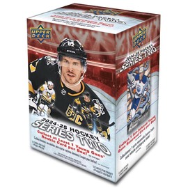 2024/25 Upper Deck Series 2 Hockey Blaster Box, 4 Packs Per Box, 12 Cards Per Pack