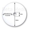 50 Ritek Glossy Full Hub Inkjet Printable White CD-R 52X