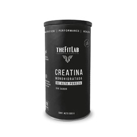 Creatina Monohidratada Micronizada 500g, 100% Pura, Polvo Ultrafino Instantáneo, Sin Aditivos, 100 Porciones, Pre y Post Entrenamiento, Suministro para más de 3 Meses, Suplemento Alimenticio