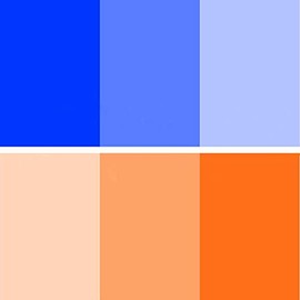 Color Correction Gel Filter 6 Pack 16x20 inches Blue Orange Photography Lighting gels Sheet for Photo Studio Flashlight Led Light