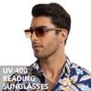 Bifocal Sunglasses For Men Sporty TR90 Reading Sunglasses 3 Pack