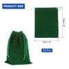 uxcell 25 Pcs Velvet Drawstring Bag, 6 x 8 Inch