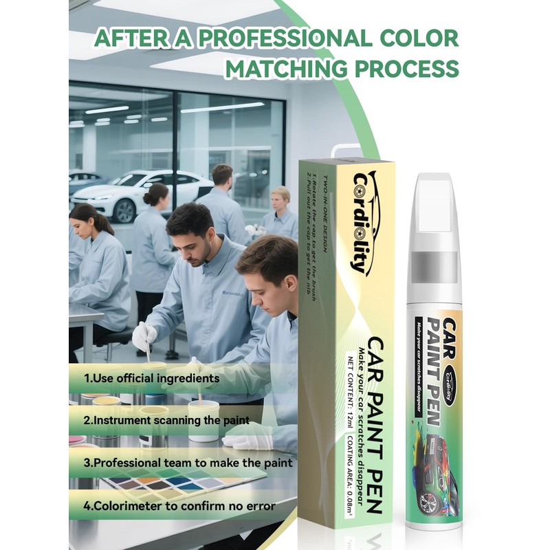 085 Eminent White Pearl Touch Up Paint for Lexus, Color