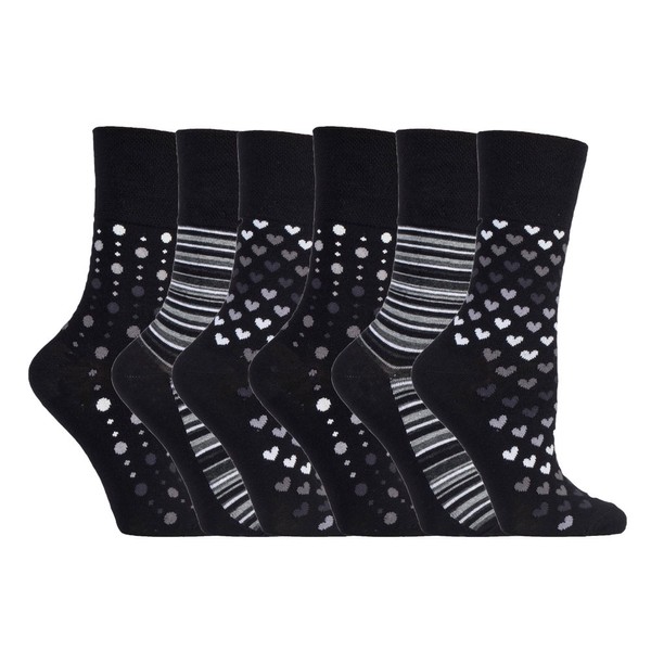 6 Pairs Gentle Grip Bamboo socks (RM32)