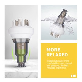 FOMIYES Scalp Applicator Mini Comb Scalp Tool Scalp Hair Comb Hair Color Applicator Hair Root Treatment Applicator Hair Oil Dispenser Comb Scalp Serum Tool White Comb Hair Abs Care