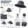 Waterproof Sun Hat for Outdoor Adventures – Wide Brim Breathable