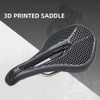 Comphic Bicycle Saddle Honeycomb Black 3D Saddle Breathable Cushion 3D
