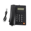 Desktop Telephone 5 Level Brightness Adjustable Corded Telephone Support for