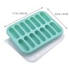 Silicone Sausage Molds - Non-Stick Flexible Hotdog Maker - 12-Cavity