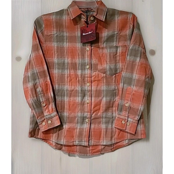Moosejaw 100% Organic Cotton Womens Flannel Button Up Moosejaw Cabin